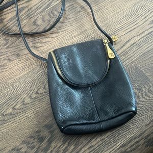 Hobo satchel Black Leather Purse